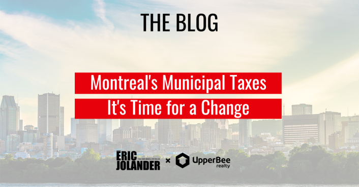 Montreal Municipal taxes must change