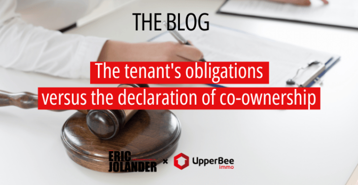 The tenant's obligations versus the declaration of co-ownership